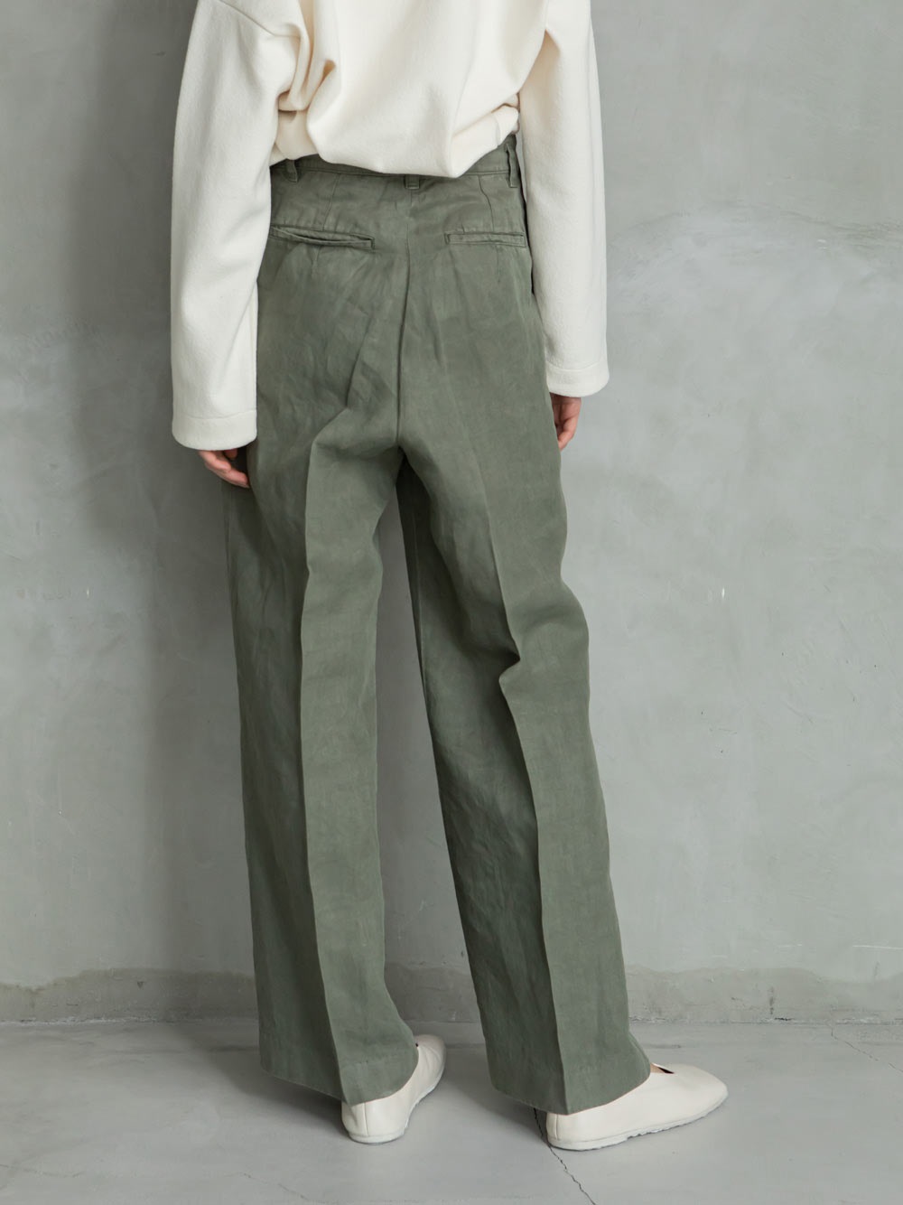 Linen Sailor Pants | Bottoms | Enchainement Online Store
