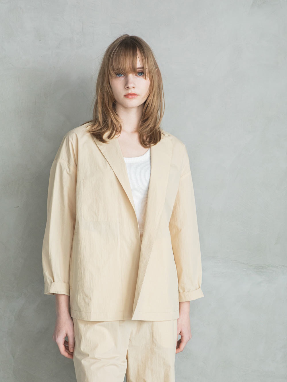 Typewriter Light Jacket | Outer | Enchainement Online Store