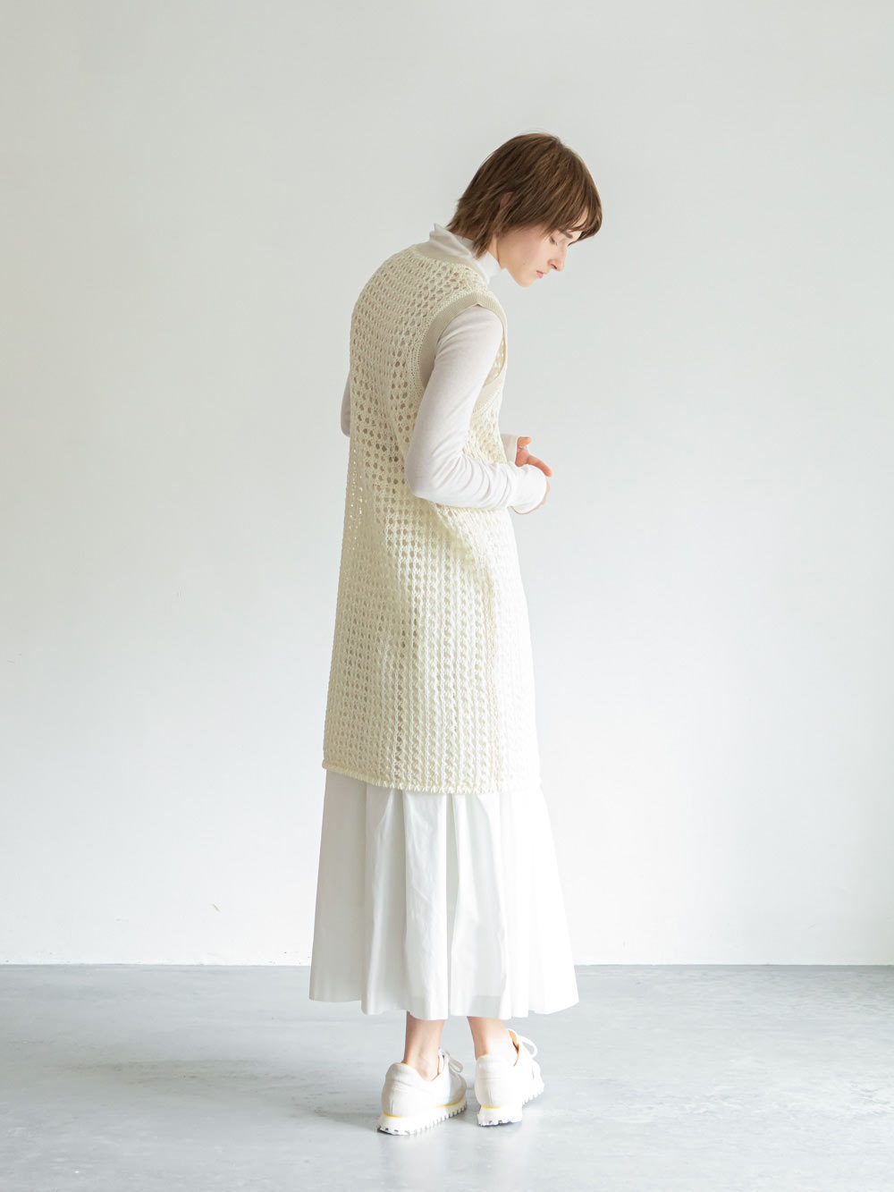 Pattern Knit Dress | Onepiece | Enchainement Online Store