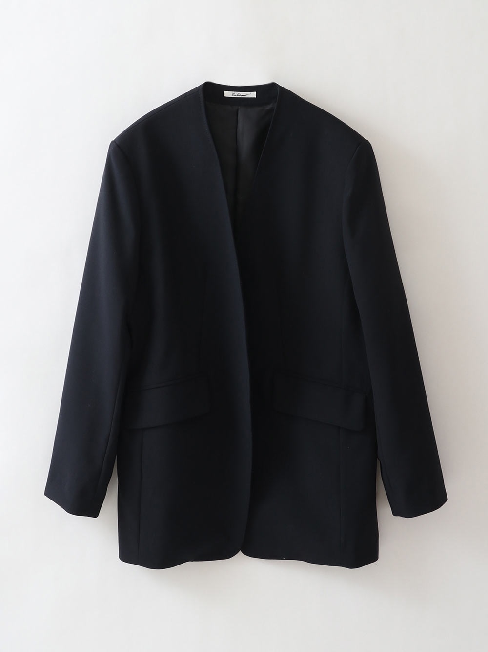 Ｔ／Ｗ ポプリンノーカラージャケット | Outer | Enchainement Online ...
